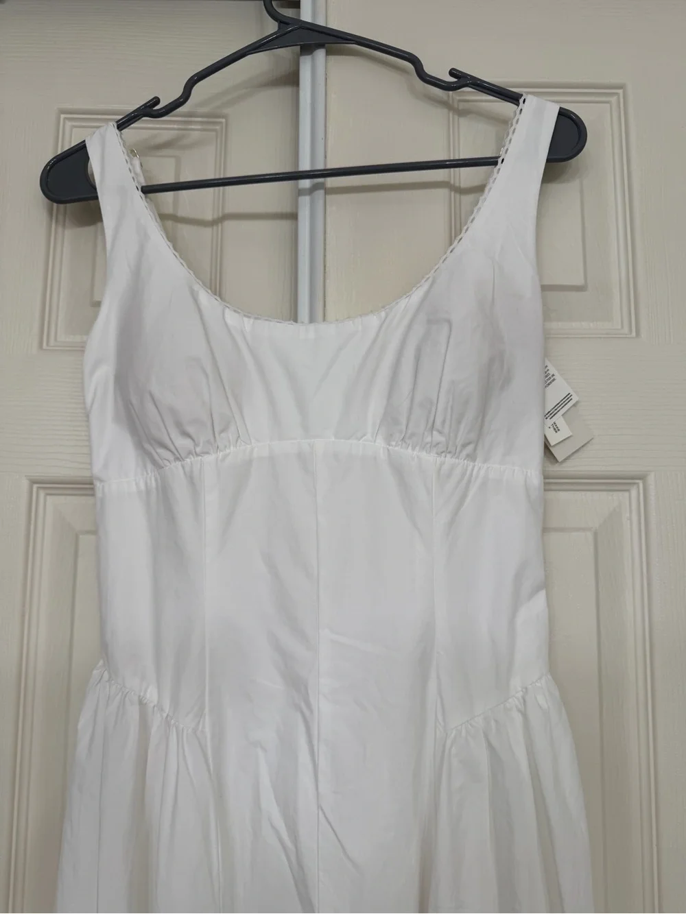 Abercrombie & Fitch White Dylan Midi Dress - Picture 5 of 6